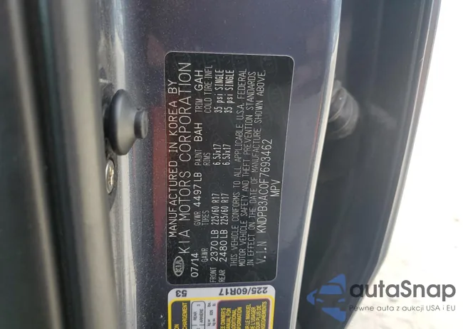 KNDPB3AC0F7693462: 62807655