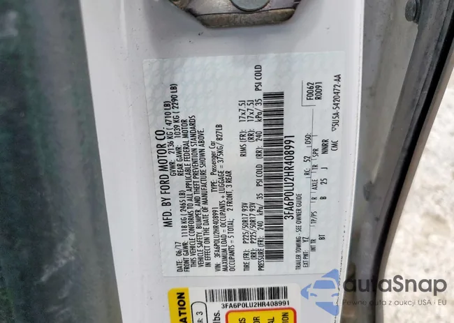 3FA6P0LU2HR408991: 54065645