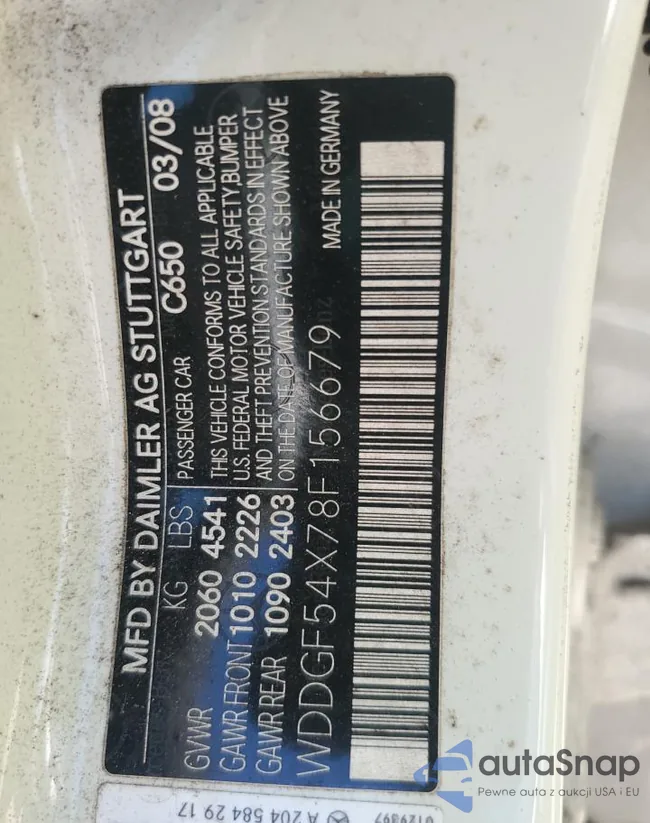 WDDGF54X78F156679: 62367615