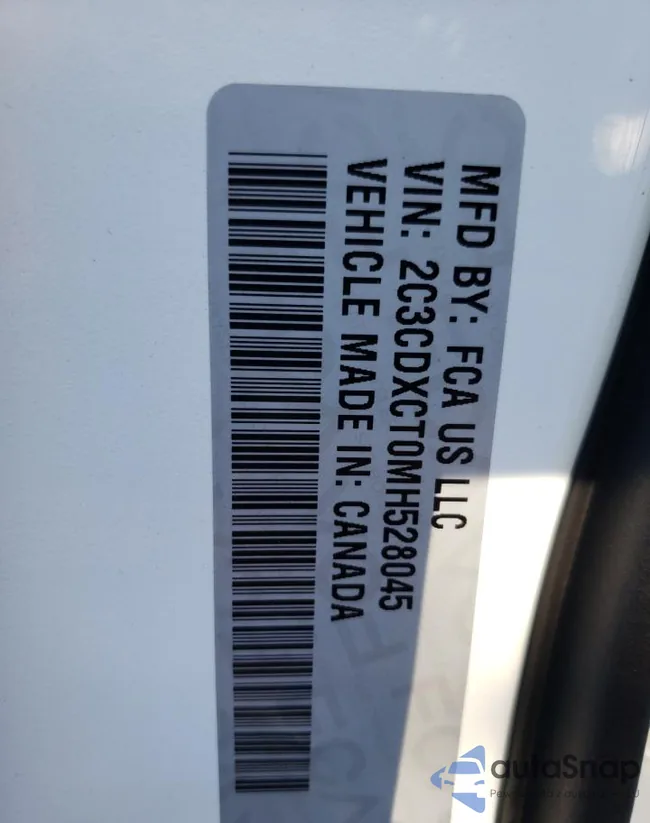 2C3CDXCT0MH528045: 60360835