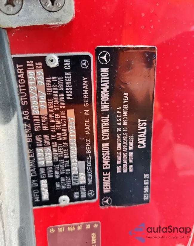 WDBBA45A2DB019267: 62862995