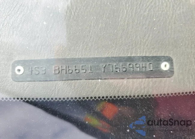 4S3BH6651Y7669940: 99207615