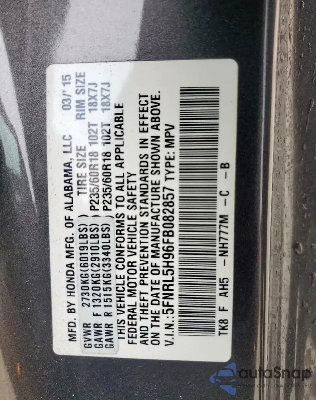 5FNRL5H96FB082857: 59637105