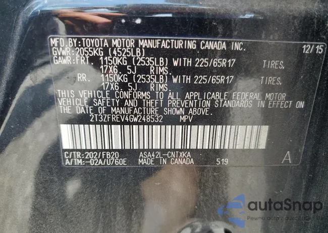 2T3ZFREV4GW248532: 62706015