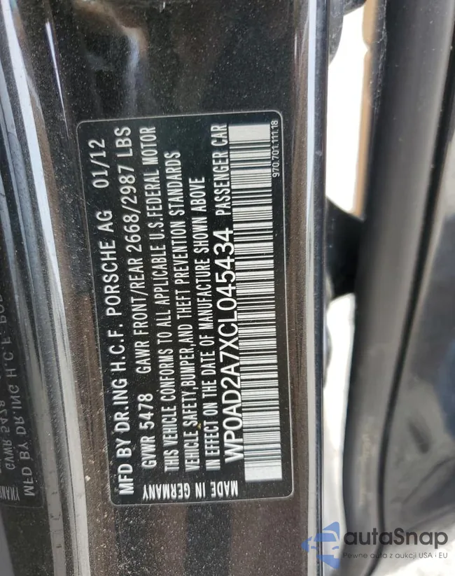 WP0AD2A7XCL045434: 59376705