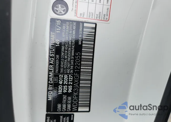 WDDPK3JAXGF122055: 60827665