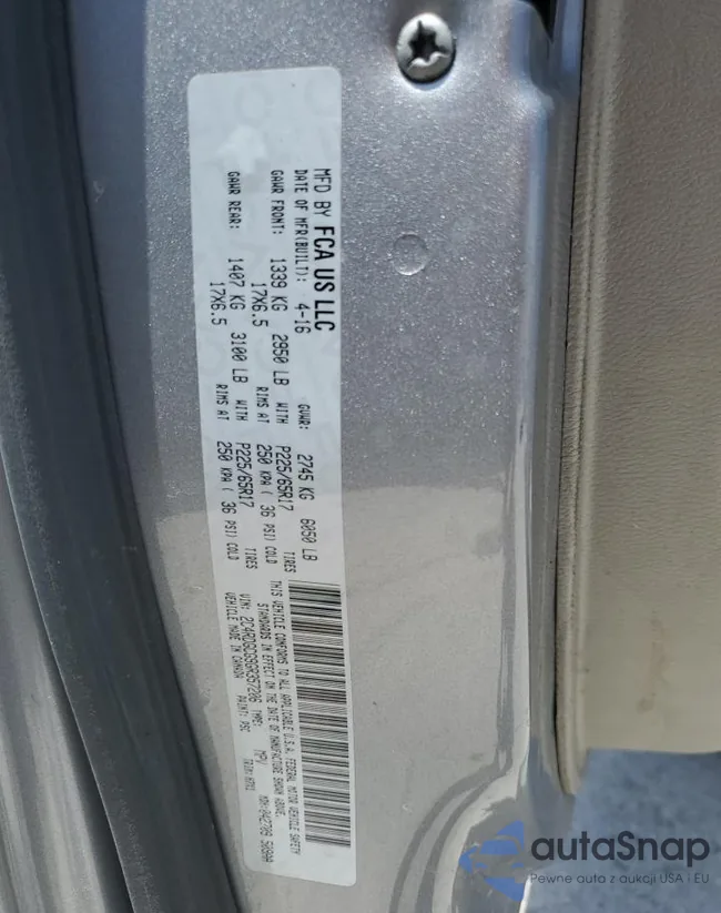 2C4RDGCG4KR712680: 61771115