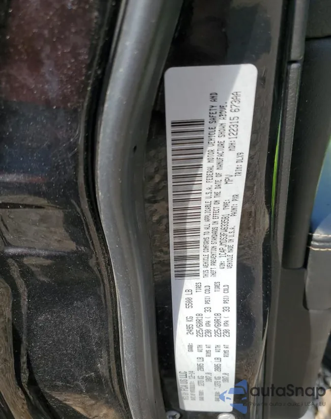 1C4PJMDS3FW633581: 60460485