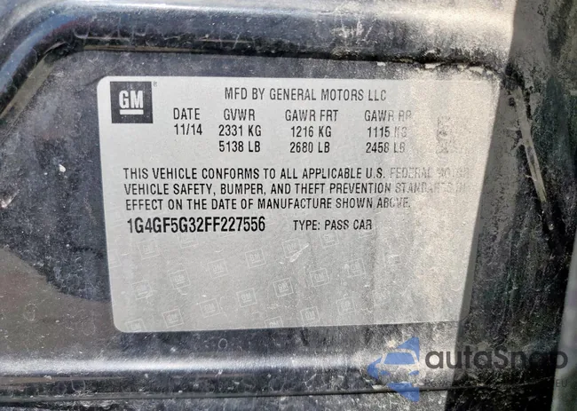 1G4GF5G32FF227556: 61717675