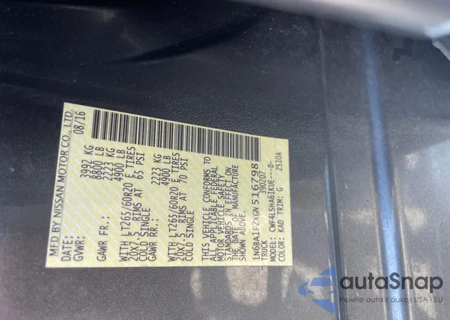 1N6BA1F2XGN516798: 61100075