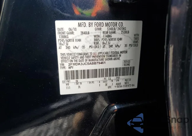 2FMDK3JC5ABB79461: 61229905