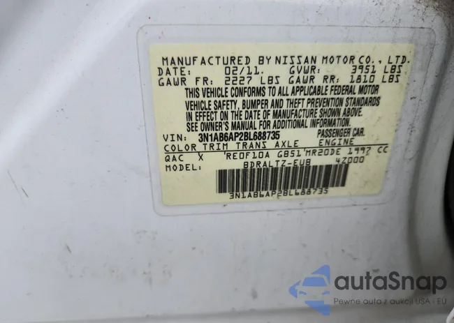 3N1AB6AP2BL688735: 61795085