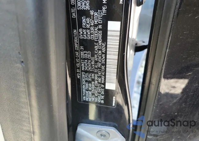 YV4902RK3G2833813: 61873905