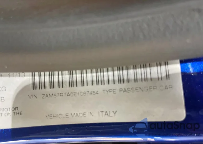ZAM57RTA0E1087454: 62614845