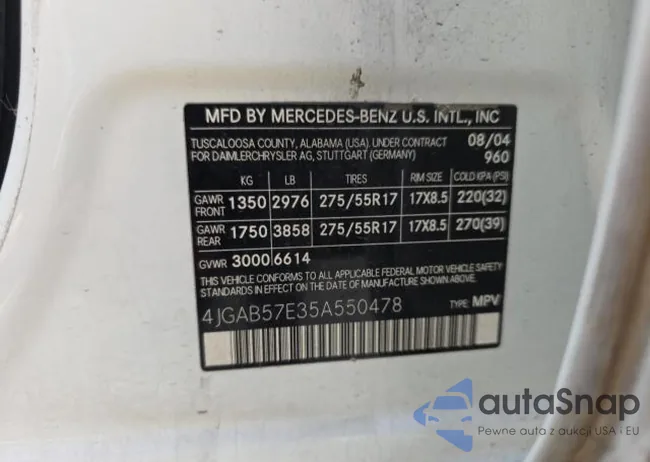 4JGAB57E35A550478: 62419825