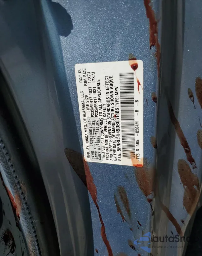 5FNRL5H49DB051488: 59689565