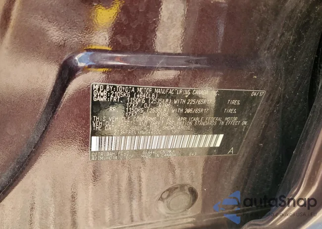 2T3RFREVXHW644000: 62877305