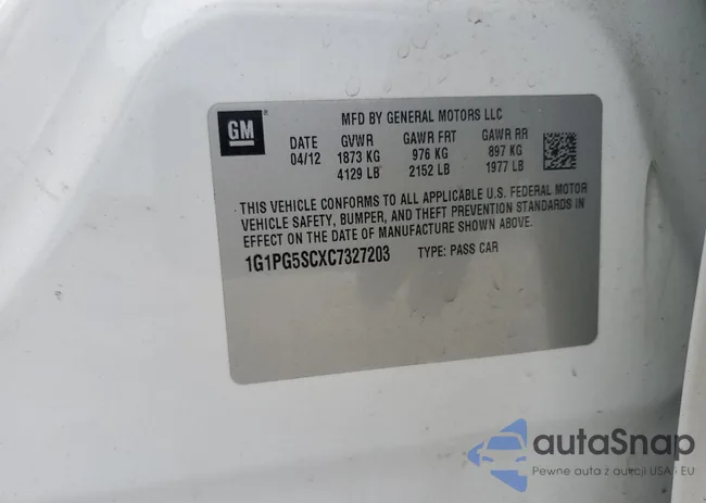 1G1PG5SCXC7327203: 60832035