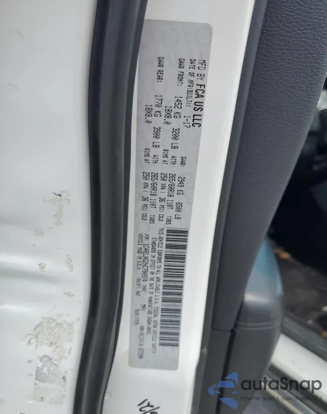 1C4RDJAG2HC790974: 62179585