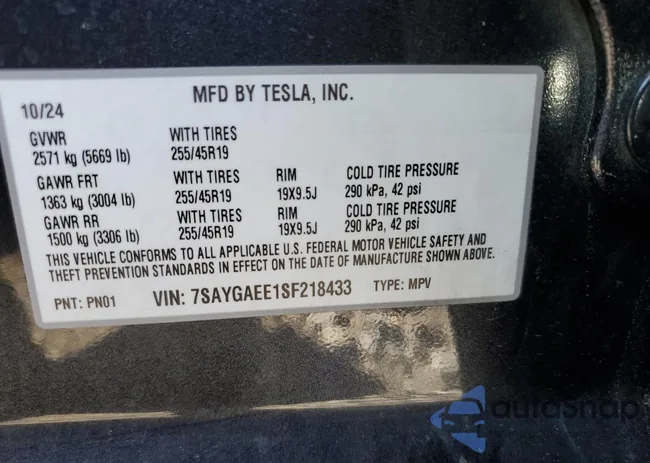 7SAYGAEE1SF218433: 61347375