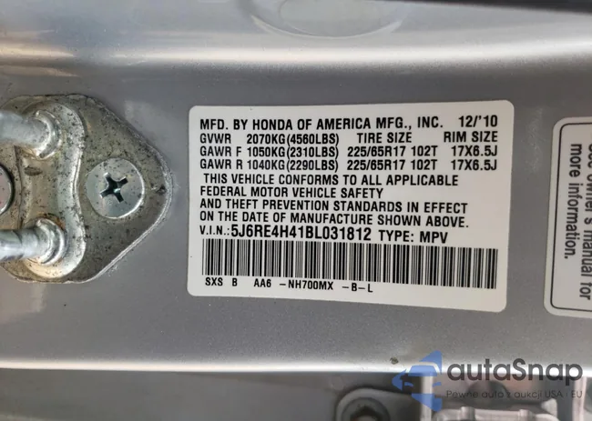 5J6RE4H41BL031812: 60384035