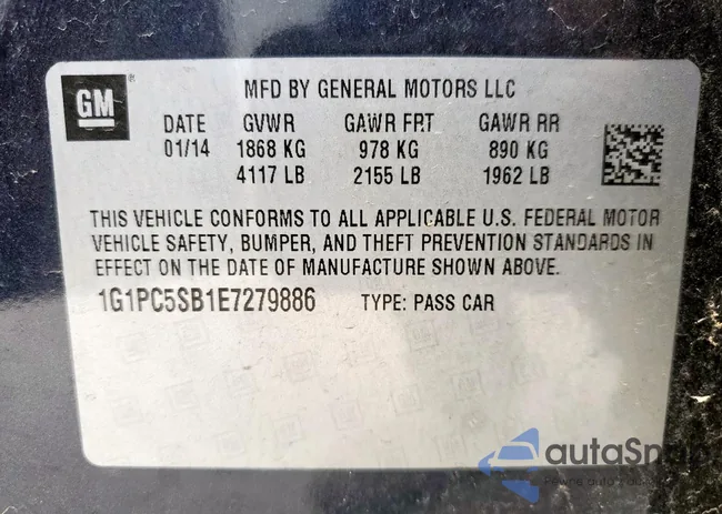 1G1PC5SB1E7279886: 62363215