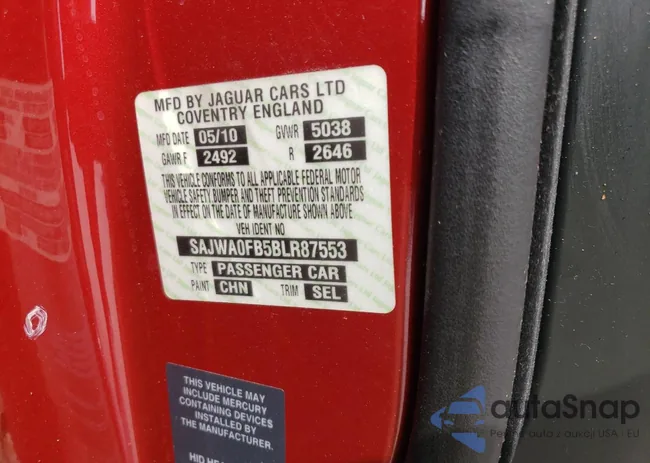 SAJWA0FB5BLR87553: 61925485