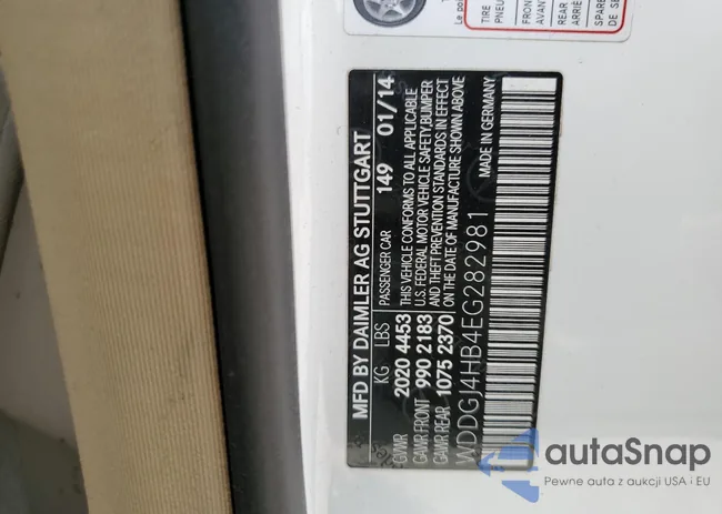 WDDGJ4HB4EG282981: 60049455