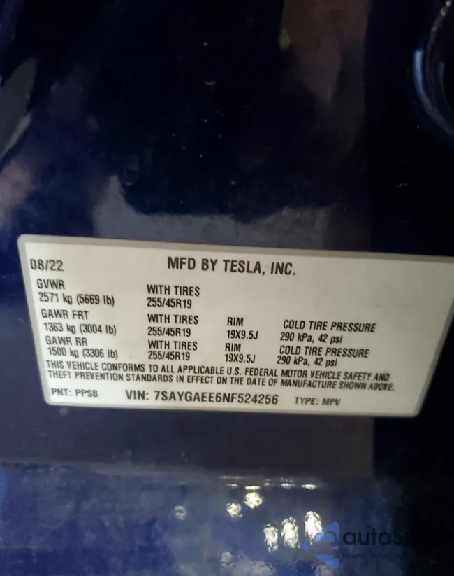 7SAYGAEE6NF524256: 64983634