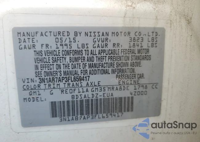 3N1AB7AP3FL659417: 65087594