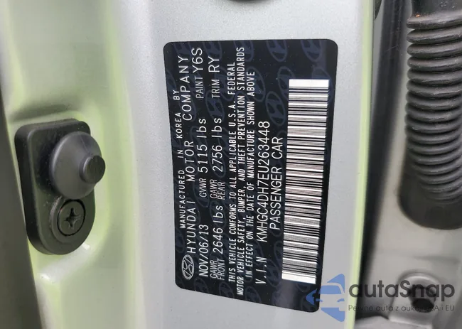 KMHGC4DH7EU263448: 62679294