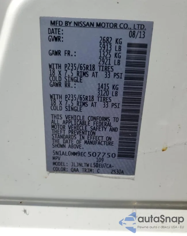 5N1AL0MM9EC507750: 63840244