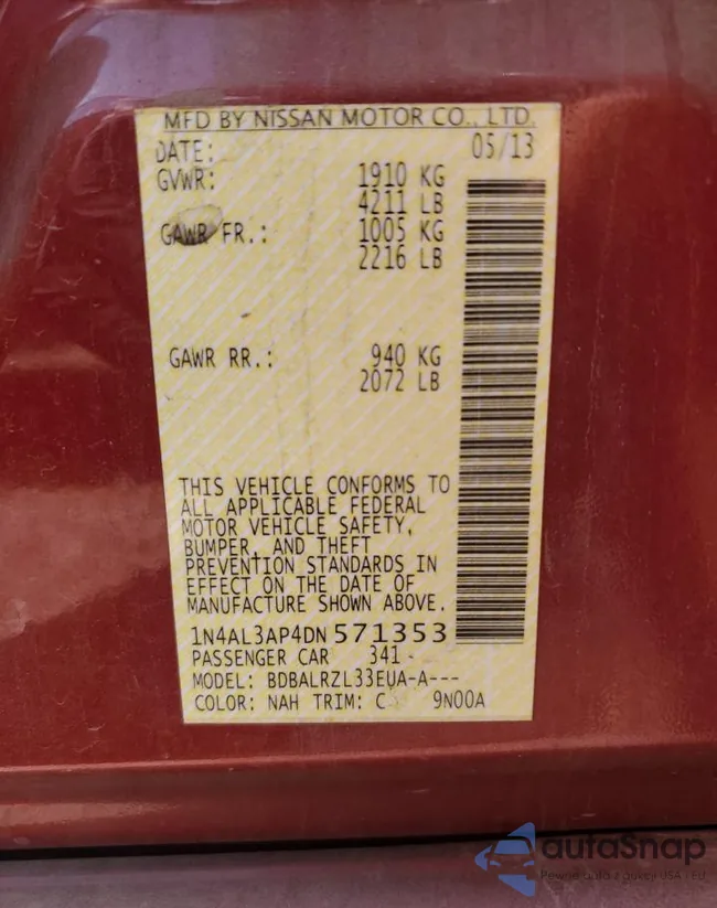 1N4AL3AP4DN571353: 61848334