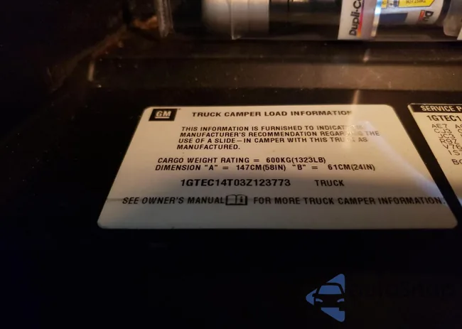 1GTEC14T03Z123773: 66214455