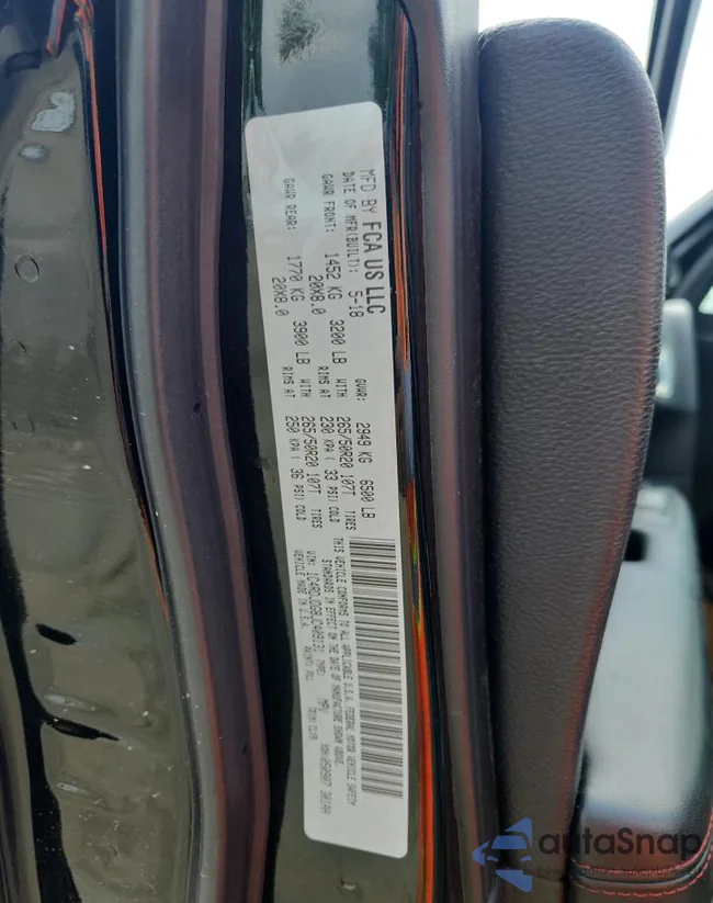 1C4RDJDG8JC409131: 65095205