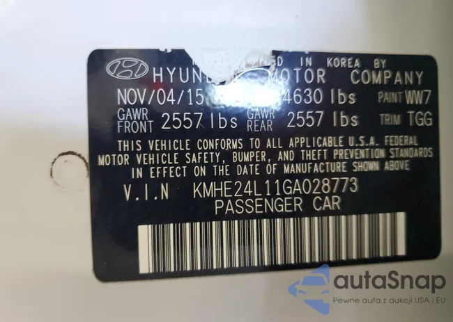 KMHE24L11GA028773: 65207385