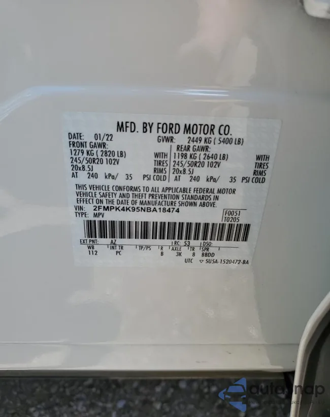 2FMPK4K95NBA18474: 64801875