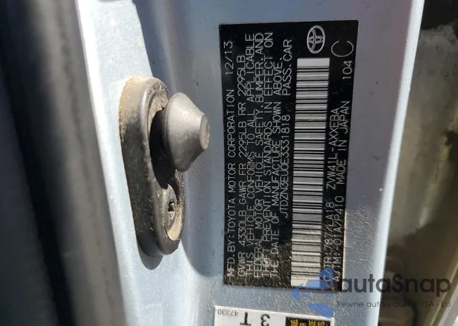 JTDZN3EU0E3331818: 66011695