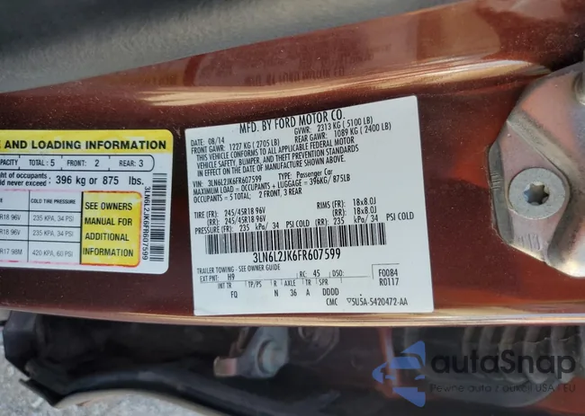 3LN6L2JK6FR607599: 64082995