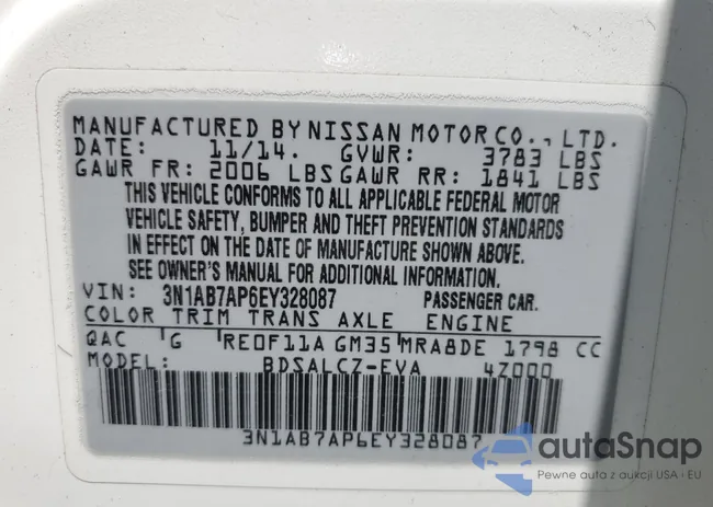 3N1AB7AP6EY328087: 65078385