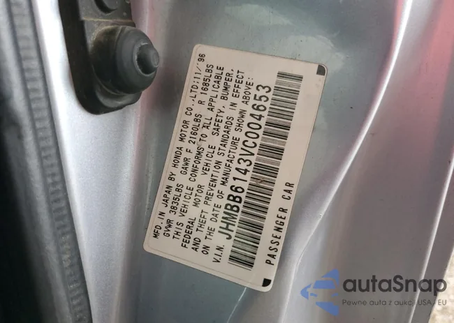 JHMBB6143VC004653: 65382215