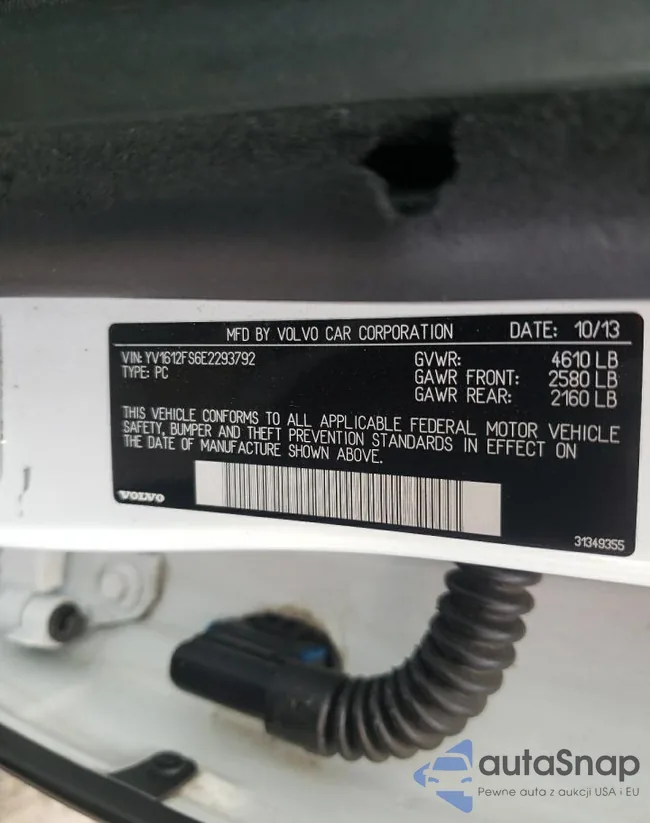 YV1612FS6E2293792: 63101455