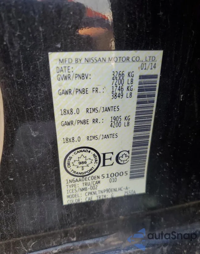 1N6AA0EC0EN510005: 65198415