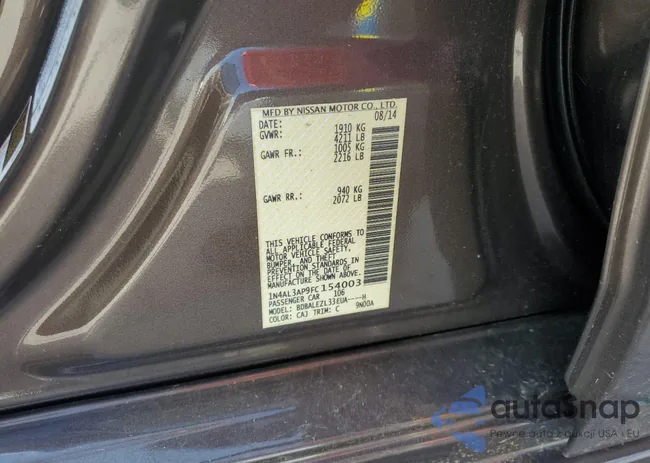 1N4AL3AP9FC154003: 63843085