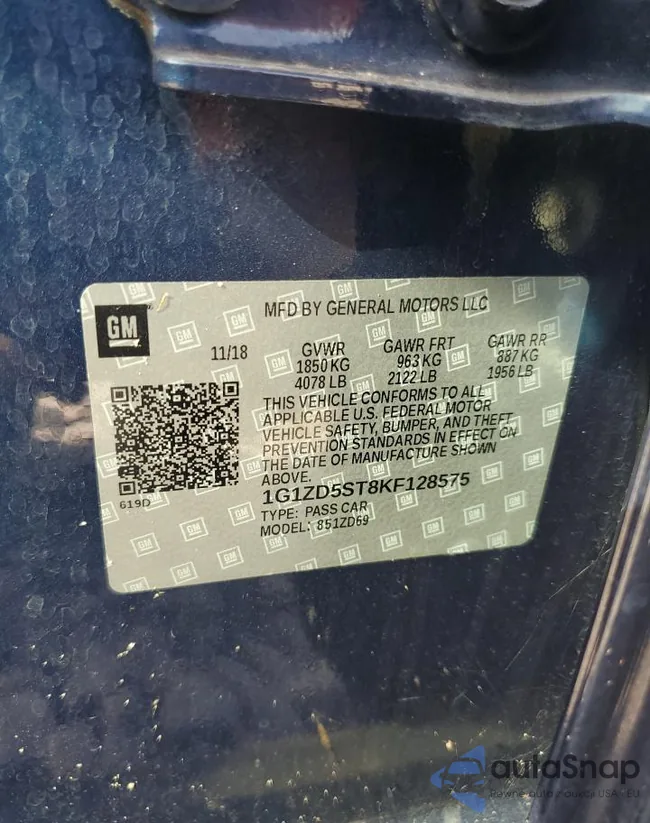 1G1ZD5ST8KF128575: 95837365