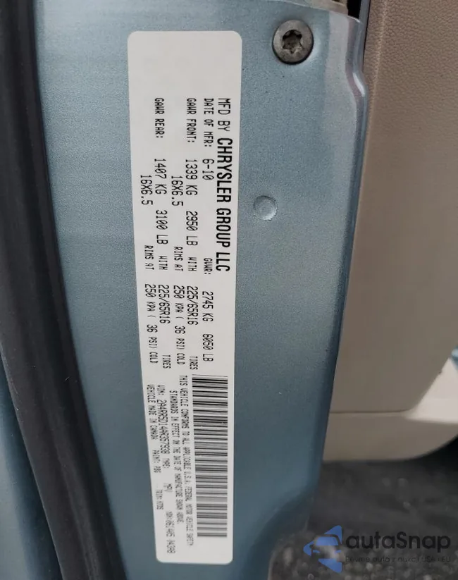 2A4RR5D14AR357938: 63988795