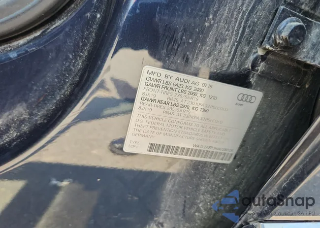 WA1L2AFP3HA028828: 66186455