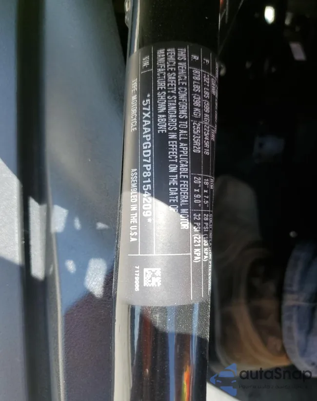 57XAAPGD7P8154209: 65686825