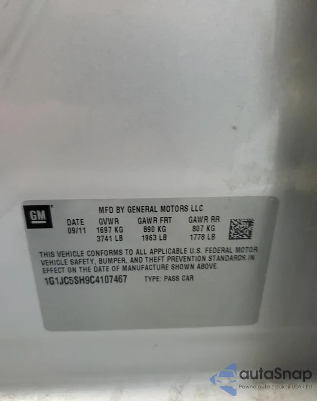 1G1JC5SH9C4107467: 84561195