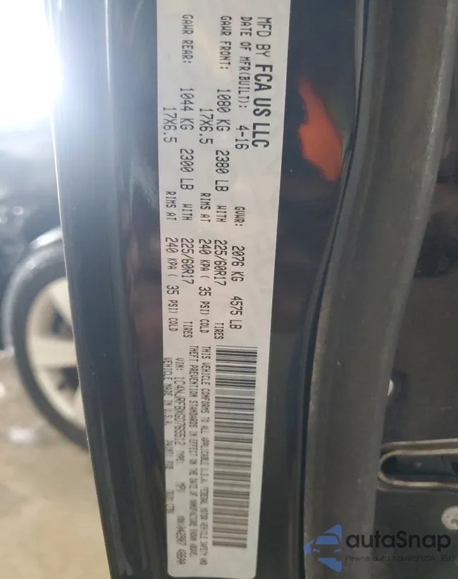 1C4NJRFBXGD765512: 64932555